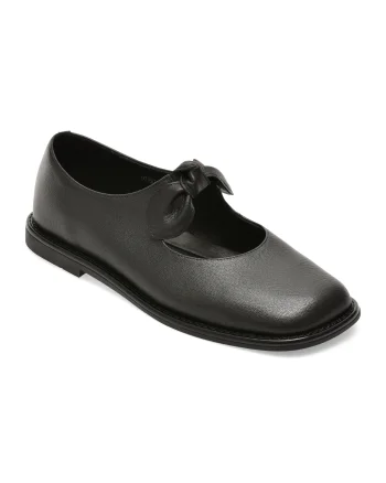 Pantofi EPICA negri, N731, din piele naturala