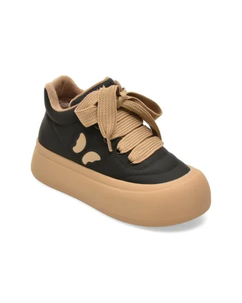 Ghete GRYXX negre, 870618, din piele ecologica