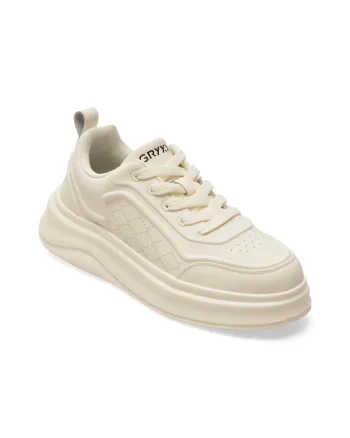Pantofi sport GRYXX albi, 2006, din piele naturala