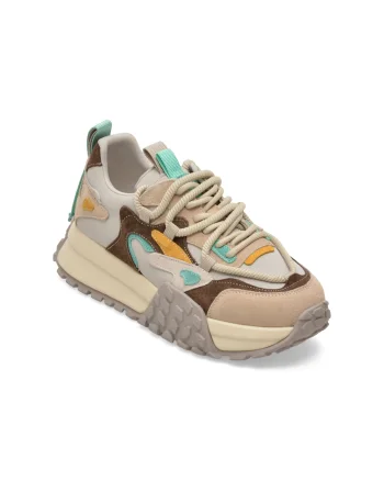 Pantofi sport FLAVIA PASSINI bej, 2689, din piele ecologica