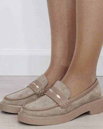 Mocasini dama kaki deschis tip loafers 1535 03