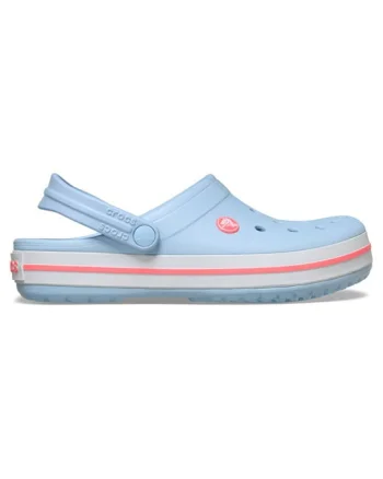 Saboti Crocs Crocband Albastru - Blue Frost/Guava