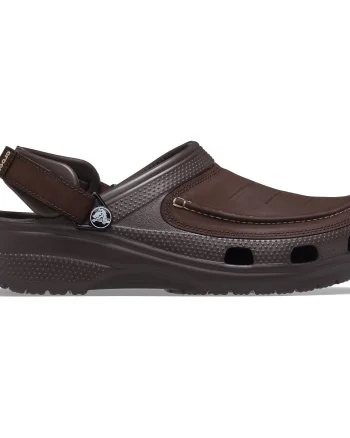 Saboți Crocs Classic Yukon Vista II Clog Maro - Espresso