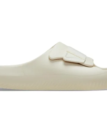 Papuci Crocs Mellow Luxe Recovery Slide Bej - Stucco
