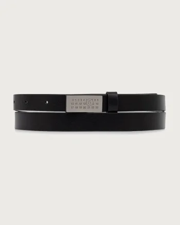 MM6 Maison Margiela curea de piele