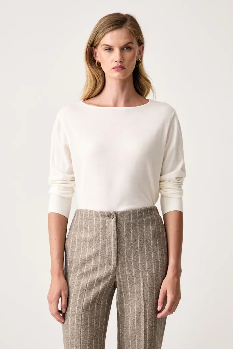 MM by Max Mara pulover pentru femei din lână MMLBUTTERFLY