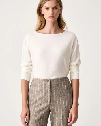 MM by Max Mara pulover pentru femei din lână MMLBUTTERFLY