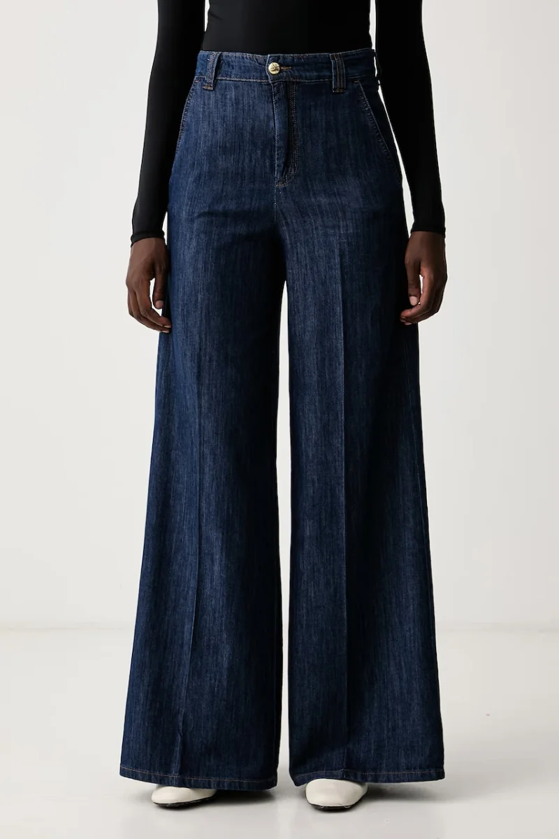 Marella blugi wide leg pentru femei MLSWLEG2