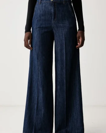 Marella blugi wide leg pentru femei MLSWLEG2