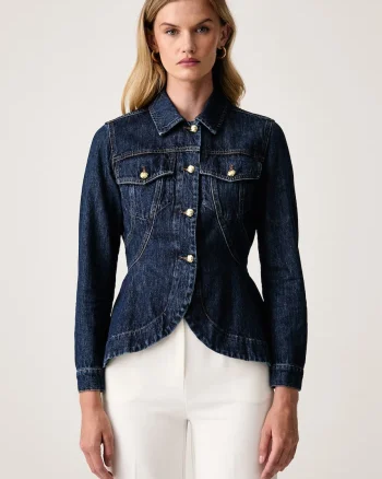 Marella geacă de tranziție pentru femei din denim MLSTRINE