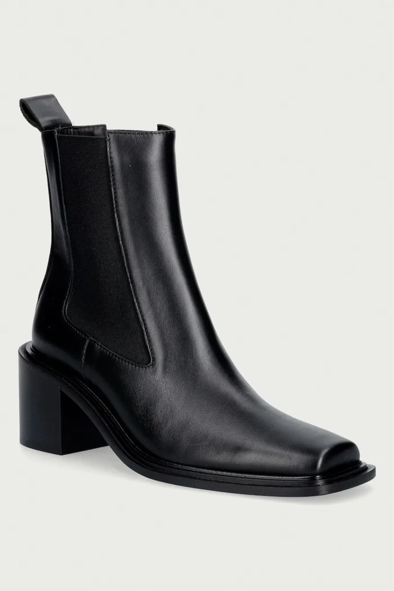 Souliers Martinez ghete scurte pentru femei din piele DALLAS