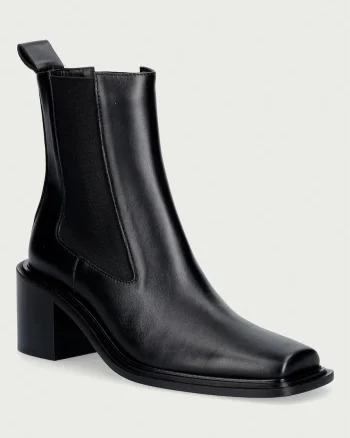 Souliers Martinez ghete scurte pentru femei din piele DALLAS
