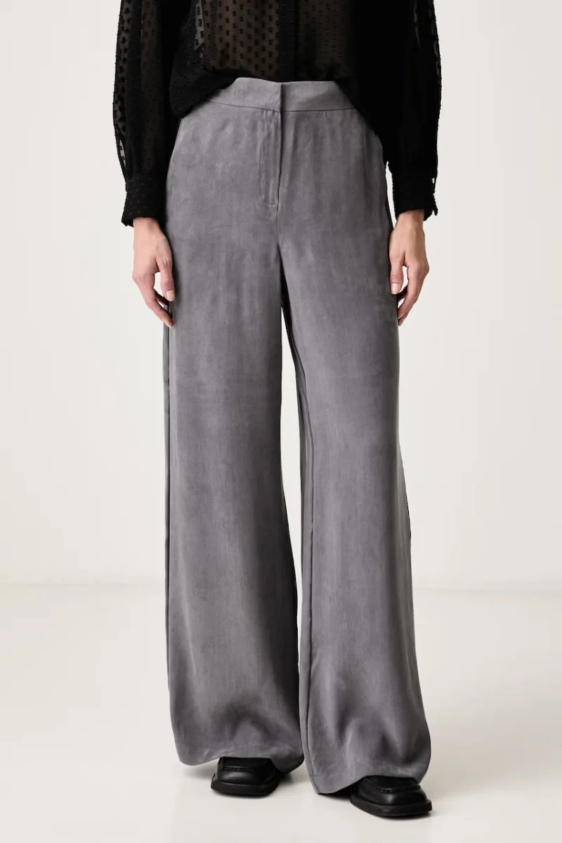 iBlues pantaloni straight pentru femei cu lyocell IBLQUINTO