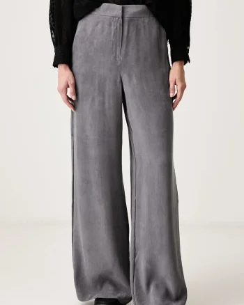iBlues pantaloni straight pentru femei cu lyocell IBLQUINTO