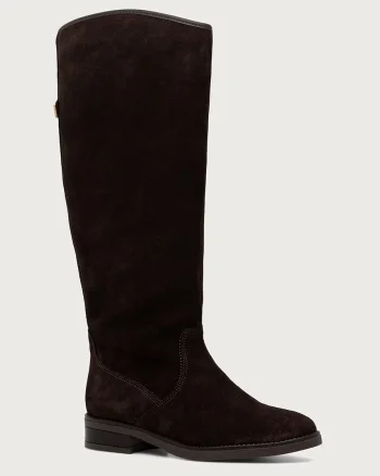Steve Madden cizme pentru femei din piele întoarsă Vlora