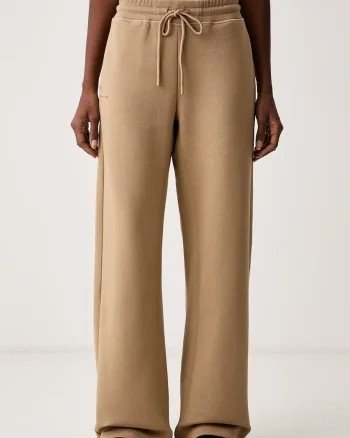 MM by Max Mara pantaloni de trening pentru femei cu bumbac MMLRIGA
