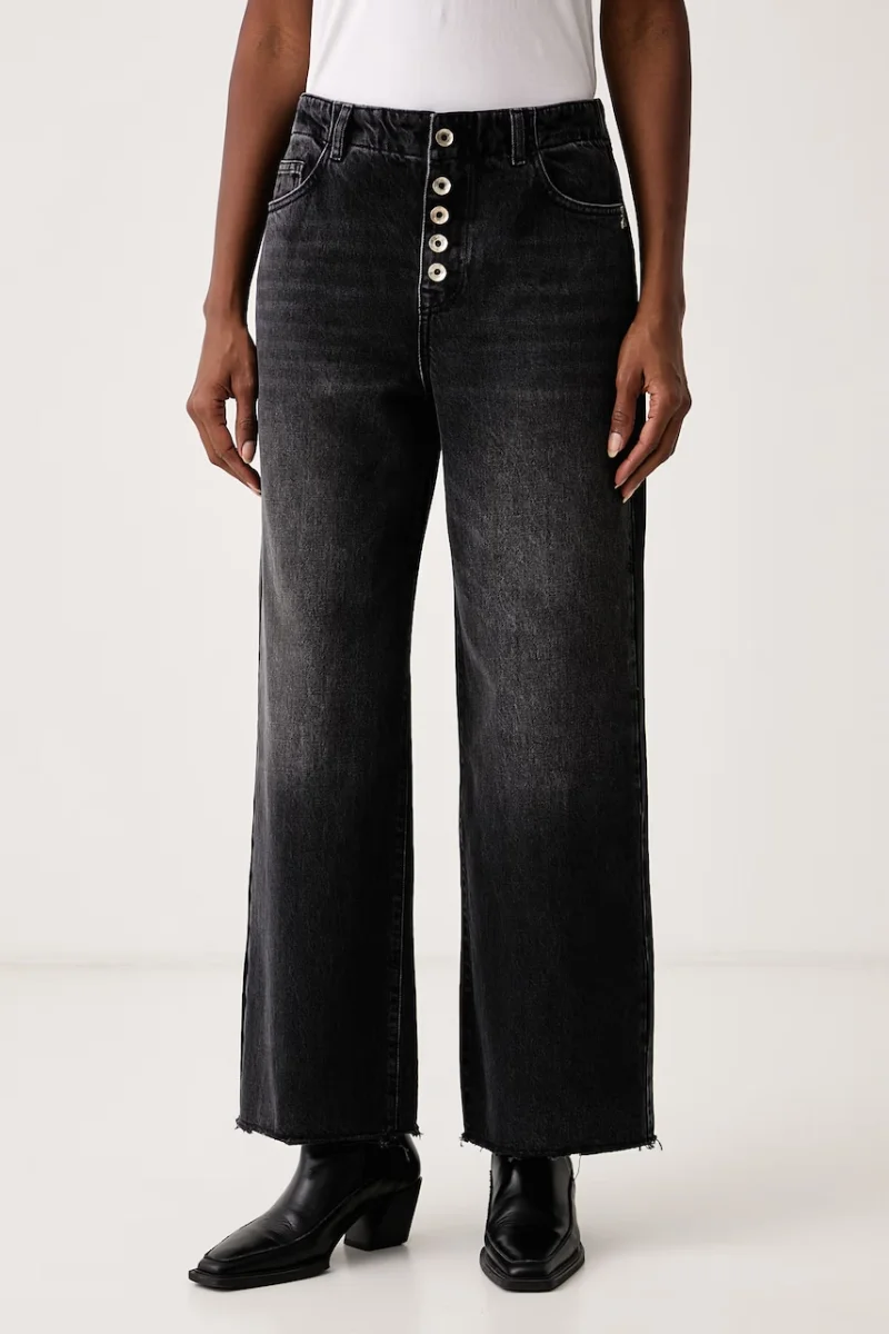 Patrizia Pepe blugi wide leg pentru femei