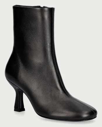 Souliers Martinez botine cu toc cui pentru femei din piele TALIN