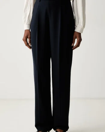 Twinset pantaloni pentru femei cu vâscoză