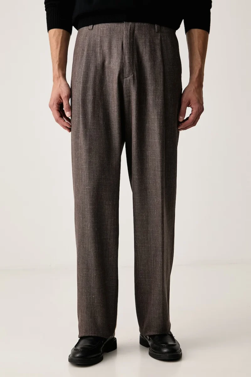 Paul&Shark pantaloni de costum pentru bărbați cu lână
