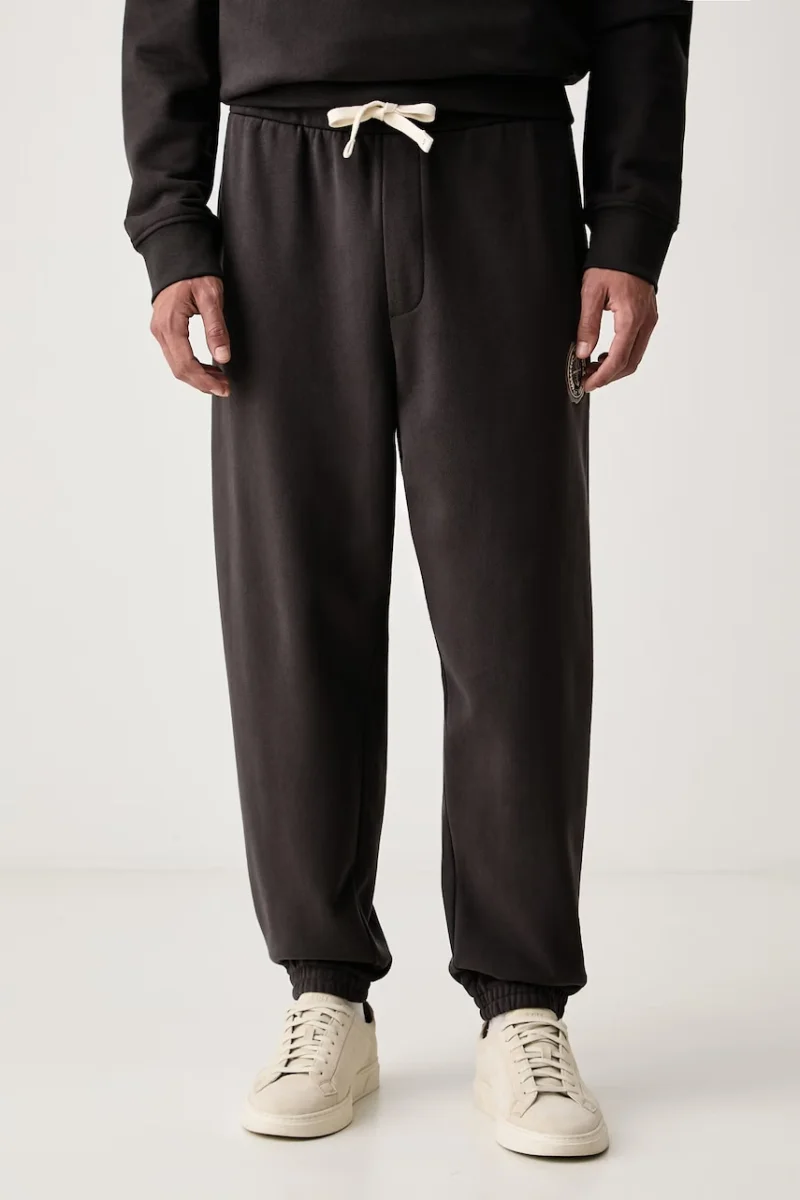 Armani Exchange pantaloni de trening pentru bărbați din bumbac cu elastan