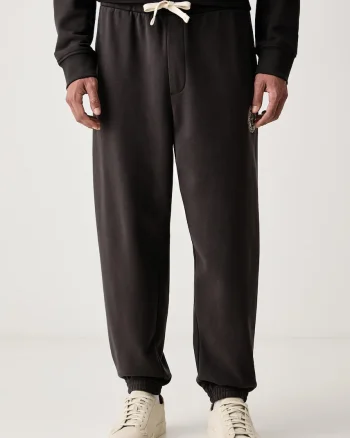 Armani Exchange pantaloni de trening pentru bărbați din bumbac cu elastan