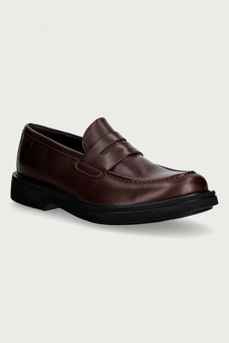 Camper mocasini pentru bărbați din piele Norman