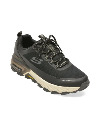 Pantofi sport SKECHERS negri, 237304, din material textil