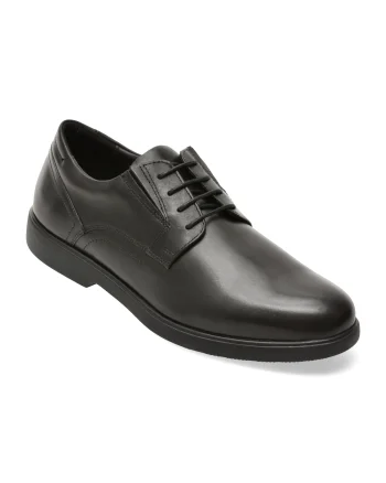 Pantofi eleganti GEOX negri, U65BJB, din piele naturala
