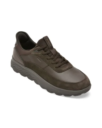 Pantofi sport GEOX maro, U56MPA, din piele naturala