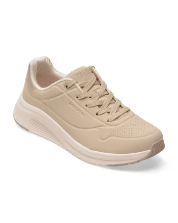 Pantofi sport SKECHERS nude, 190265, din piele ecologica