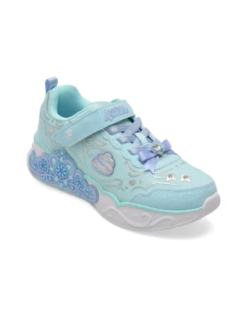 Pantofi sport SKECHERS albastri, 303732, din material textil