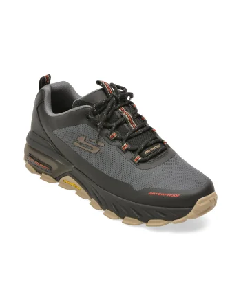 Pantofi SKECHERS gri, 237304, din material textil