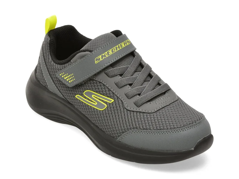 Pantofi sport SKECHERS gri, 403615L, din material textil