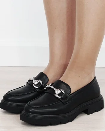 Mocasini dama negri tip loafers DMLM8985 02