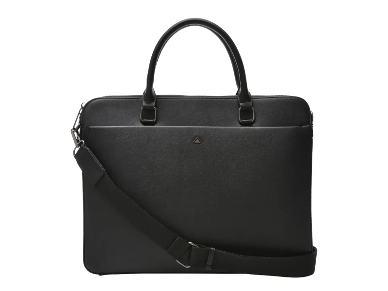 Geanta ALDO neagra, PRYSIUS 009, din piele ecologica