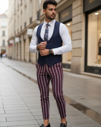 Compleu barbati  Vesta + Pantaloni B1571