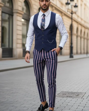 Compleu barbati Vesta + Pantaloni B1601
