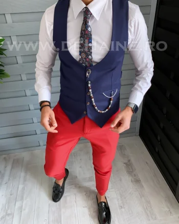 Compleu barbati  Vesta + Pantaloni B1797
