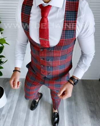 Compleu barbati  Vesta + Pantaloni B4063 38-4.3