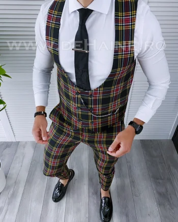Compleu barbati  Vesta + Pantaloni B4121 48-4