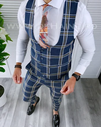 Compleu barbati  Vesta + Pantaloni B4228 P19-2.1