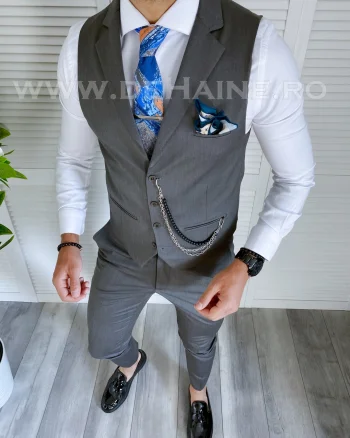 Compleu barbati  Vesta + Pantaloni B4049  I18-2