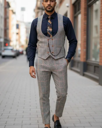 Compleu barbati Vesta + Pantaloni 12789 39-3