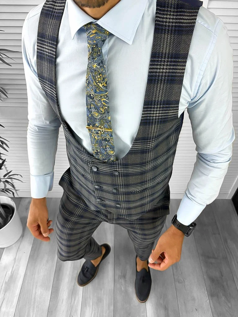 Compleu barbati Vesta + Pantaloni 12820 50-1