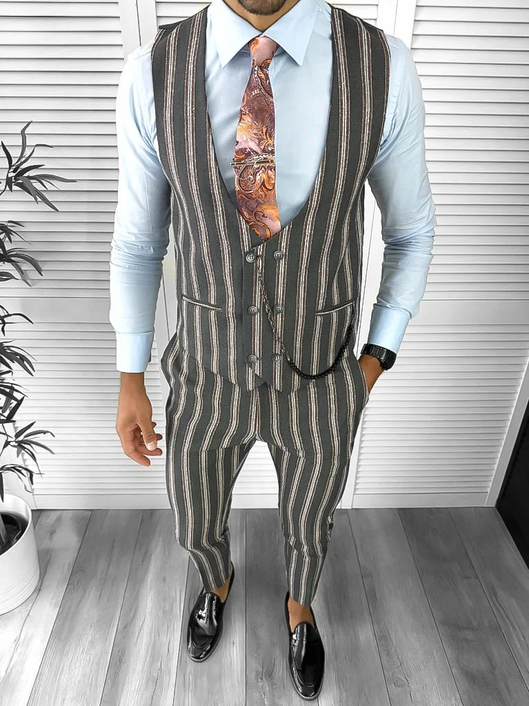 Vesta barbati online slim fit  B4104  O1-4.3