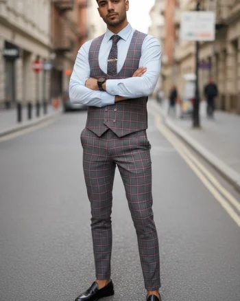 Compleu barbati Vesta + Pantaloni B4147 35-1