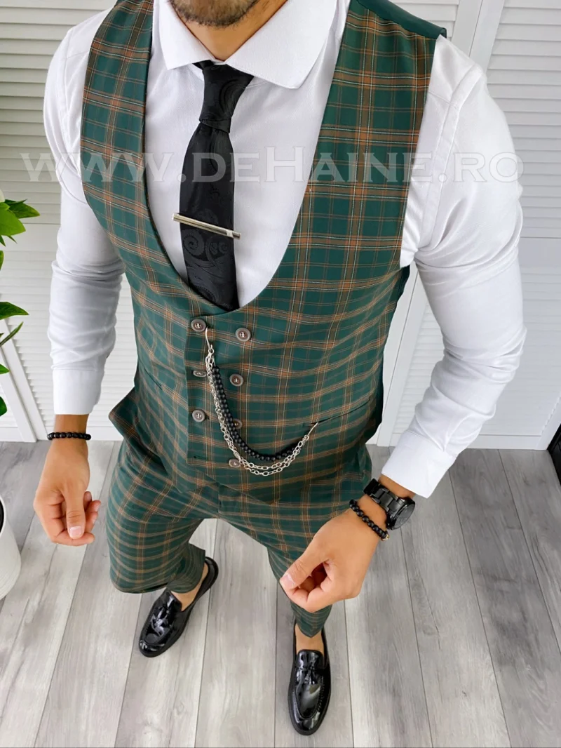 Compleu barbati  Vesta + Pantaloni B5525 119-3