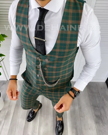 Compleu barbati  Vesta + Pantaloni B5525 119-3