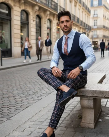 Compleu barbati  Vesta + Pantaloni  11829